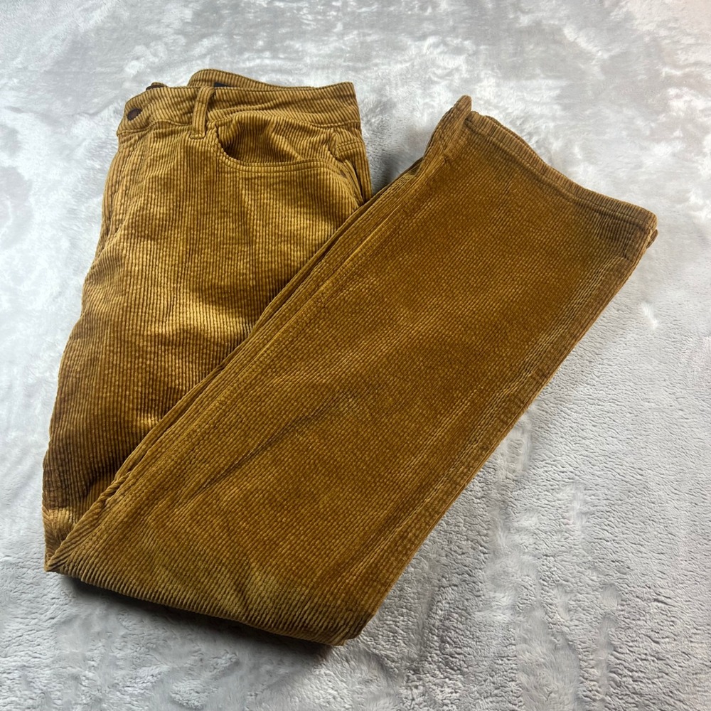 Judy Blue Women's 20W Boot Cut Pants Mustard Yellow Corduroy JB88521 Stretch